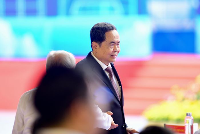 Chủ tịch Quốc hội Trần Thanh Mẫn dự Lễ kỷ niệm 50 năm ngày thành phố Sài Gòn - Gia Định mang tên Chủ tịch Hồ Chí Minh.