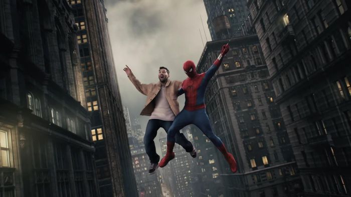 Siêu sao bóng đá giúp Spider-Man thu hút bàn luận ngay trước thềm ra mắt. Ảnh: Sony Pictures.