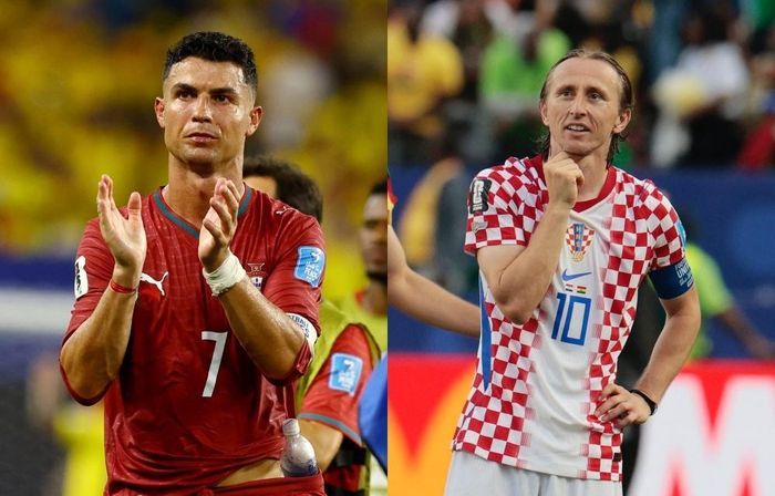 Ronaldo hoặc Modric sẽ bị loại ở vòng đấu này. Ảnh: Reuters.