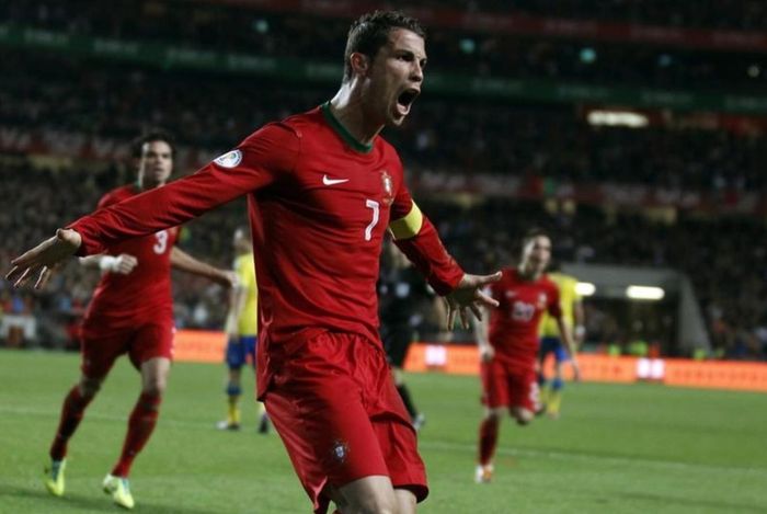  Năm 2014, điểm rơi của Ronaldo nằm... trước vòng chung kết. 