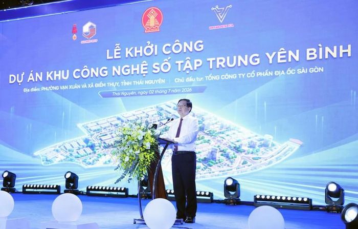 Phó Thủ tướng tin tưởng khi hoàn thành và đi vào hoạt động, Khu công nghệ số tập trung Yên Bình sẽ trở thành điểm đến hấp dẫn của các doanh nghiệp công nghệ trong nước và quốc tế - Ảnh: VGP/Gia Huy