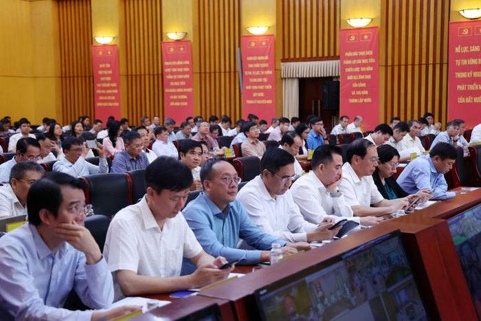 Các đại biểu dự hội nghị - Ảnh: VGP/Gia Huy