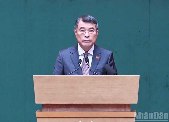 Thủ tướng Lê Minh Hưng phát biểu chỉ đạo Hội nghị sơ kết công tác Công an 6 tháng đầu năm 2026 và sơ kết 1 năm tổ chức Công an địa phương 2 cấp.