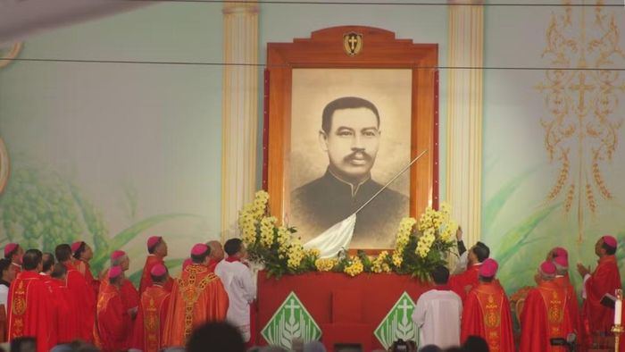 Quang cảnh buổi lễ.