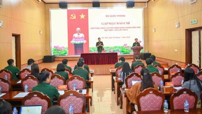 Toàn cảnh buổi gặp mặt báo chí. (Ảnh: THẾ ĐẠI)