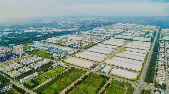 Khu công nghiệp Việt Nam-Singapore 2 tại khu vực bắc Thành phố Hồ Chí Minh thu hút đầu tư rất hiệu quả.