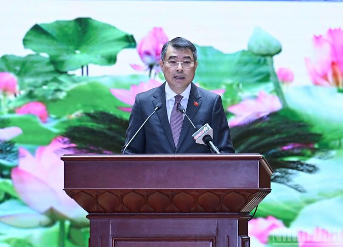 Thủ tướng Lê Minh Hưng phát biểu chỉ đạo tại Hội nghị.