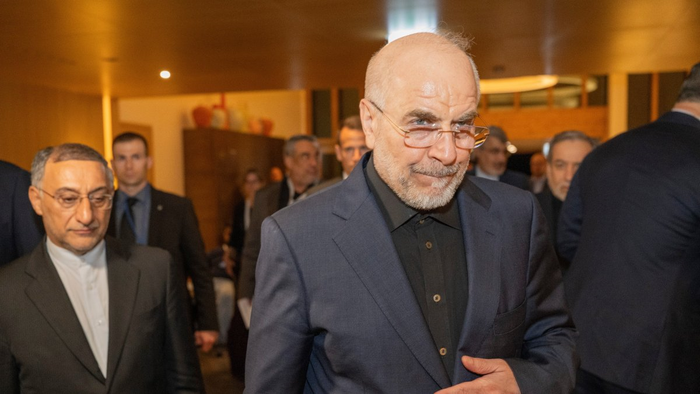 Theo Chủ tịch Quốc hội Iran Mohammad Bagher Ghalibaf, Iran ưu tiên đối thoại với Mỹ nhưng cũng sẵn sàng cho chiến tranh. Ảnh: EPA