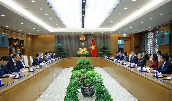  Quang cảnh buổi tiếp.