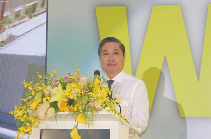 Phó Chủ tịch UBND TP Đà Nẵng Phan Thái Bình phát biểu tại buổi lễ.