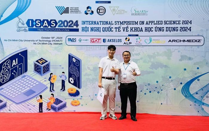 Gia Khang tham dự và báo cáo tại Hội nghị Quốc tế về Khoa học Ứng dụng (ISAS 2024).