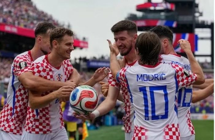 Đội tuyển Croatia giàu kinh nghiệm ở các giải đấu lớn và thường chơi rất khó chịu trong các trận loại trực tiếp, nên khả năng họ ghi bàn vào lưới Bồ Đào Nha là khá cao. Ảnh: Getty.