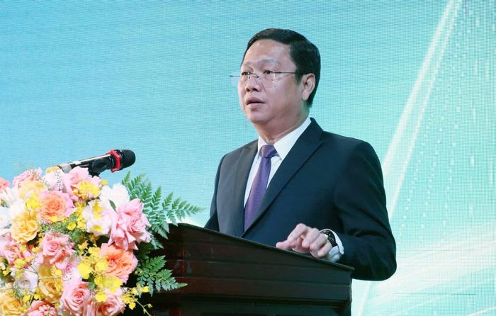 Ông Nguyễn Công Hoàng phát biểu tại chương trình. Ảnh: BTC