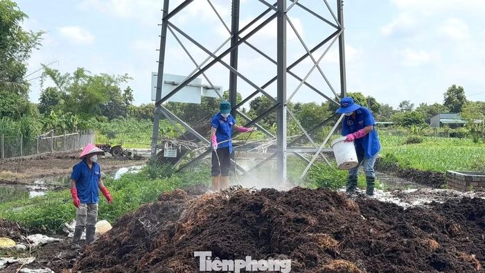 Gia đình đoàn viên Trần Văn Hai được hỗ trợ vật tư, chế phẩm vi sinh phục vụ xây dựng mô hình. Nguồn hỗ trợ này góp phần tạo điều kiện thuận lợi để đoàn viên, thanh niên áp dụng các tiến bộ khoa học kỹ thuật vào sản xuất, đồng thời xây dựng mô hình điểm để người dân tham quan, học tập và nhân rộng trong thời gian tới.