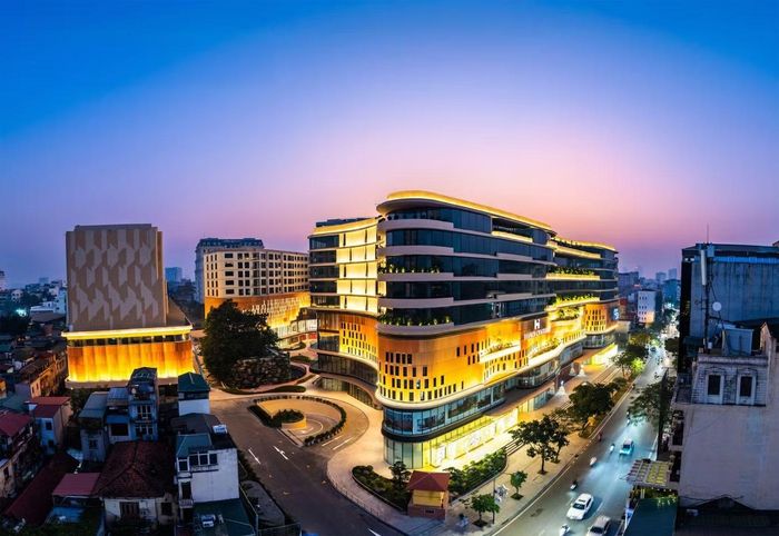 Toàn cảnh tổ hợp Hanoi Centre.