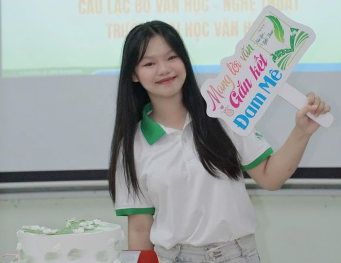Sinh viên Cao Thị Thu Phương.