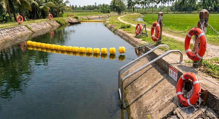 Cần có các giải pháp phù hợp để hạn chế đuối nước trên kênh thủy lợi
