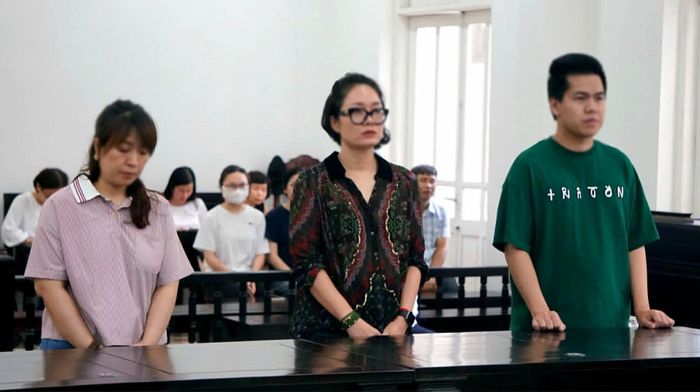 Các bị cáo trong vụ án.