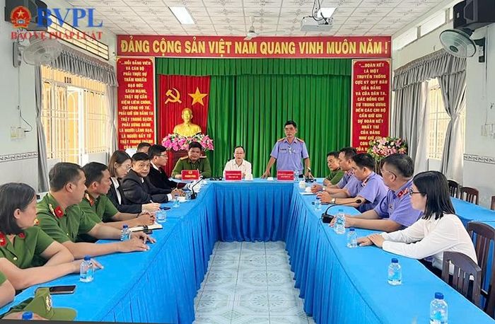 Họp rút kinh nghiệm sau xét xử.