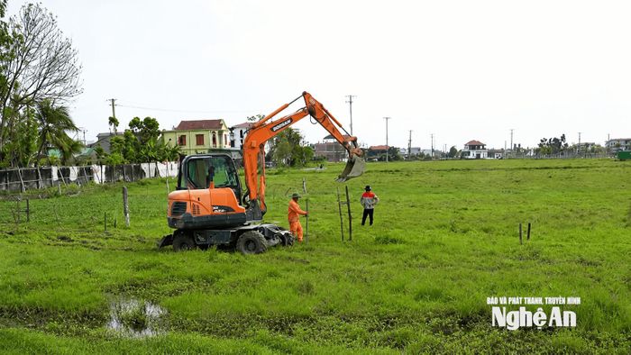 Xã Nghi Lộc đẩy mạnh thu hút đầu tư, phát triển kinh tế. Ảnh: PV