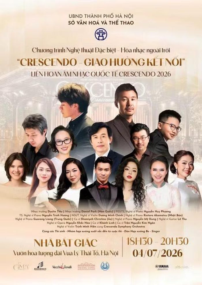Chương trình được dàn dựng như một hành trình âm nhạc, dẫn dắt người nghe đi qua nhiều miền cảm xúc, từ sức sống mùa Hè đến hồn cốt dân tộc, từ giao lưu quốc tế trở về với Hà Nội thân thương, để khép lại bằng thông điệp hòa bình chung của nhân loại.
