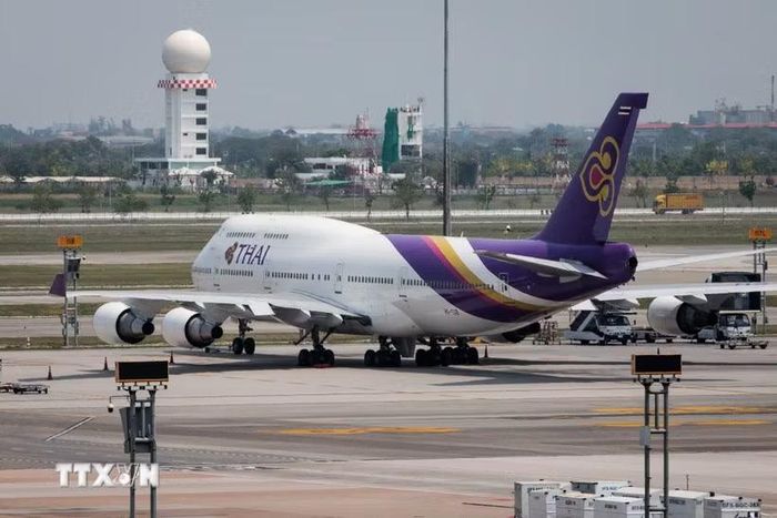 Sân bay Suvarnabhumi ở Bangkok, Thái Lan. (Ảnh: AFP/TTXVN)