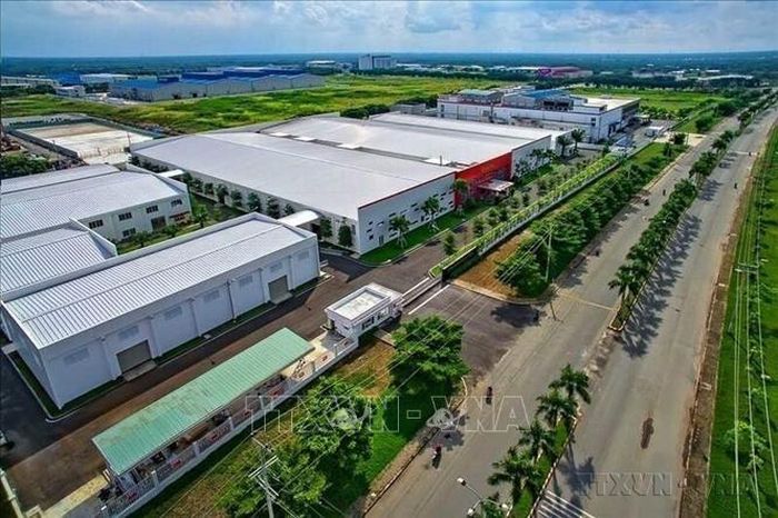 Một góc khu công nghiệp Bình Dương, TP Hồ Chí Minh. Ảnh: TTXVN phát