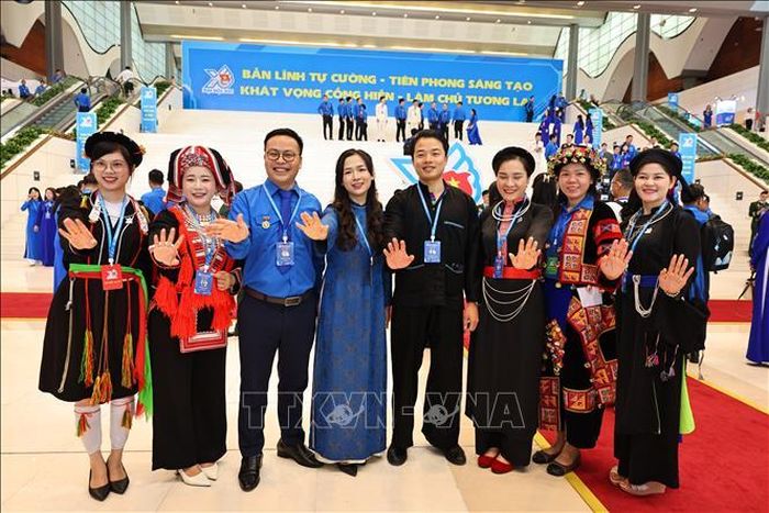 Đại biểu dự phiên khai mạc trọng thể Đại hội đại biểu toàn quốc Đoàn Thanh niên Cộng sản Hồ Chí Minh lần thứ XIII, nhiệm kỳ 2026 - 2031. Ảnh: Minh Đức/TTXVN