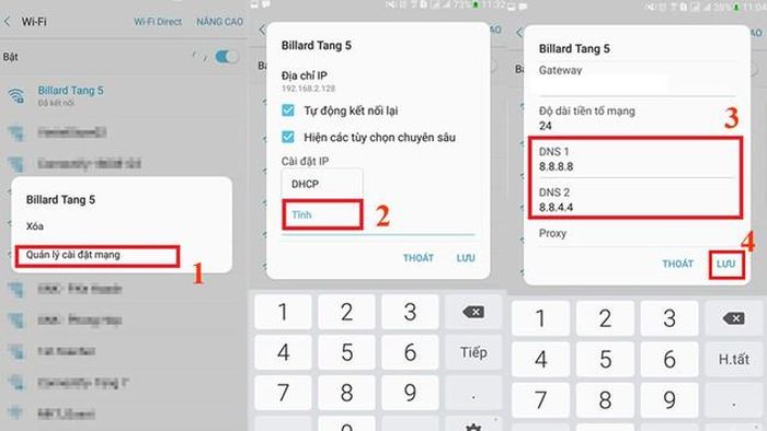 Thay đổi DNS trực tiếp trên router cho toàn mạng WiFi.