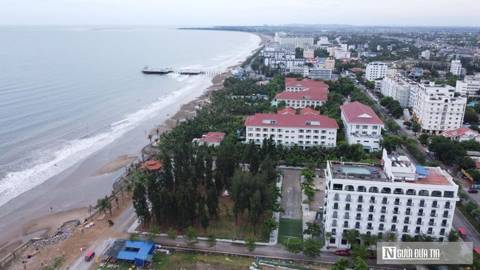 Một số khách sạn, biệt thự nghỉ dưỡng trong dự án đã hình thành và đưa vào hoạt động.