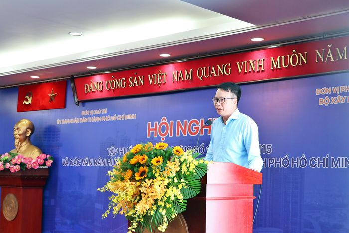 Ông Bùi Văn Dũng - Phó Cục Trưởng Cục Kinh tế - Quản lý đầu tư xây dựng.