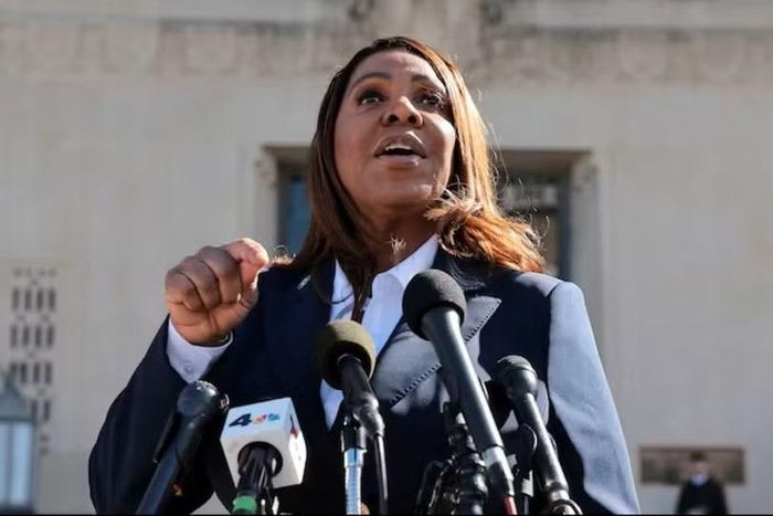 Bà Letitia James, Tổng chưởng lý bang New York , cho rằng quy định mới của chính quyền liên bang sẽ đẩy hàng chục nghìn cư dân của bang này vào tình thế rủi ro. Ảnh: Reuters.