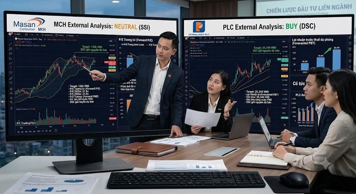 Khuyến nghị cổ phiếu MCH và PLC: Cập nhật giá mục tiêu mới nhất. Ảnh minh họa: AI tạo