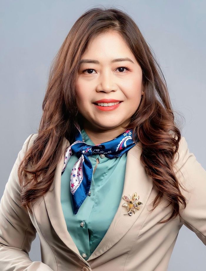 Chị Bùi Thị Lệ Hải - Giám đốc Điều hành Công ty Behn Meyer Việt Nam, kiêm Giám đốc vùng châu Á, đồng thời là Ủy viên BCH Hội LHPN phường Thạnh Mỹ Tây, Chi hội trưởng Phụ nữ Khu phố 4