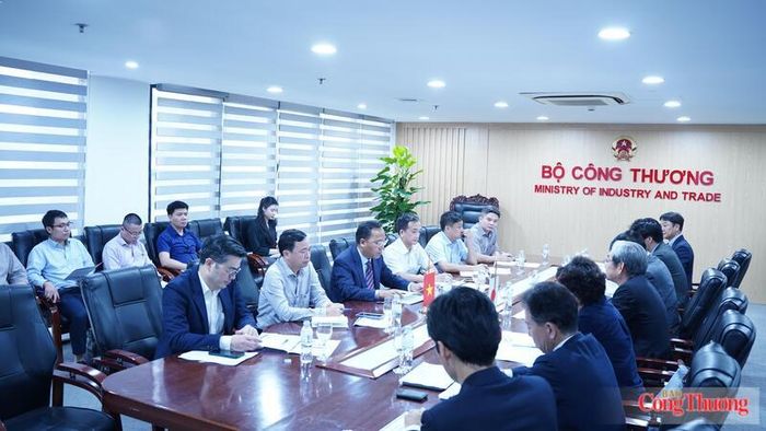 Quang cảnh buổi làm việc