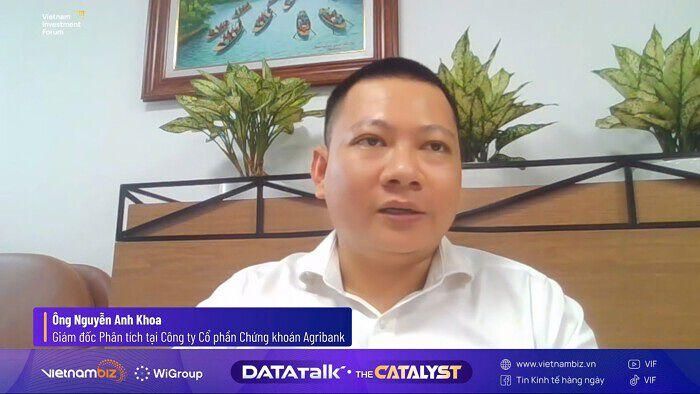 Ông Nguyễn Anh Khoa, Giám đốc Phân tích Chứng khoán Agribank.