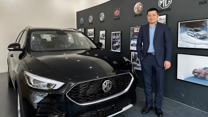 Ông Tang Donghui, Tổng giám đốc SAIC Motor Việt Nam cho hay MG đang thúc đẩy kế hoạch xây dựng nhà máy lắp ráp tại Việt Nam. Ảnh: MG.