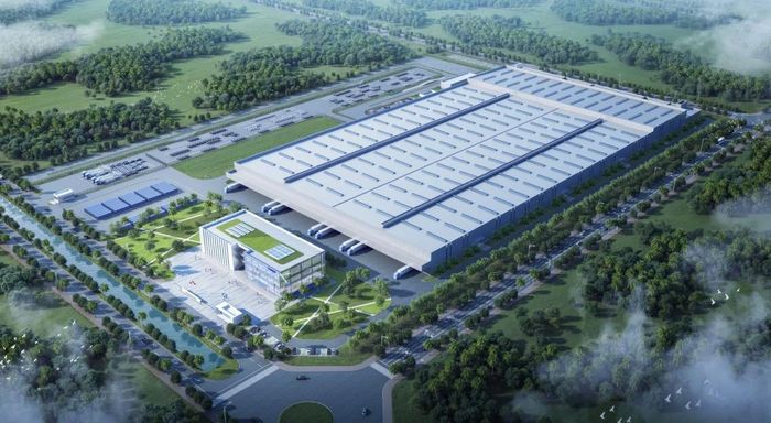 Phối cảnh nhà máy CKD của Geely và Tasco ở Việt Nam.