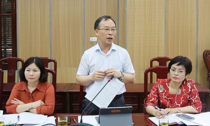 Đồng chí Trần Văn Tuấn đề nghị Ban Quản lý dự án dân dụng và Phát triển đô thị Bắc Ninh số 2 làm rõ một số khó khăn về cơ chế, chính sách.