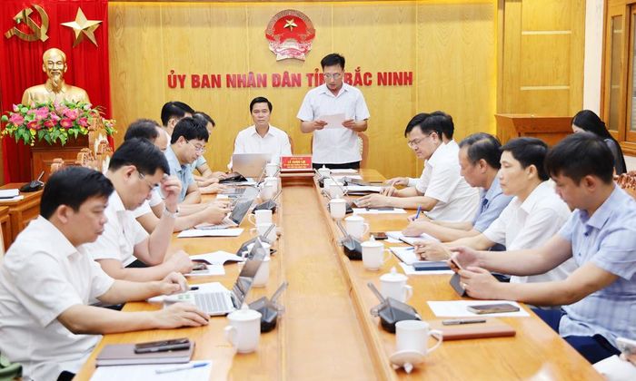 Phó Giám đốc Sở Nông nghiệp và Môi trường tỉnh Bắc Ninh Nguyễn Hồng Quang phát biểu tham luận tại hội nghị.