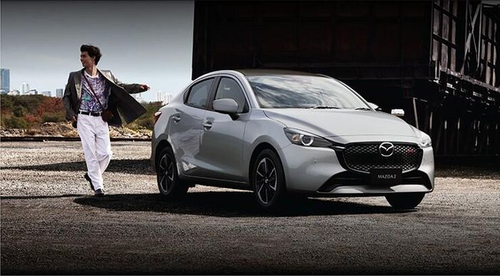 Mazda2 2026 sở hữu thiết kế ngoại thất hiện đại và thanh thoát