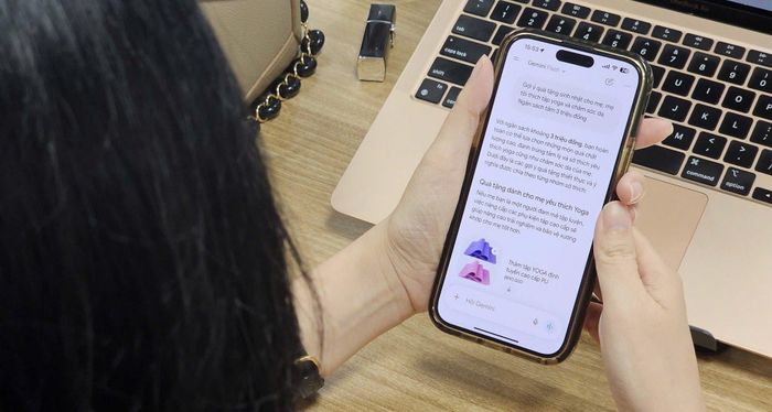 Đã có thể tìm kiếm và mua sắm ngay trên Gemini