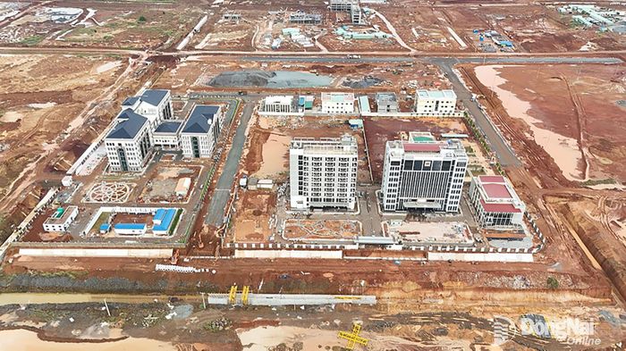 Dự án Trụ sở kiểm dịch y tế quốc tế thuộc Dự án Thành phần 1, trụ sở các cơ quan quản lý nhà nước tại Sân bay Long Thành. Ảnh tư liệu