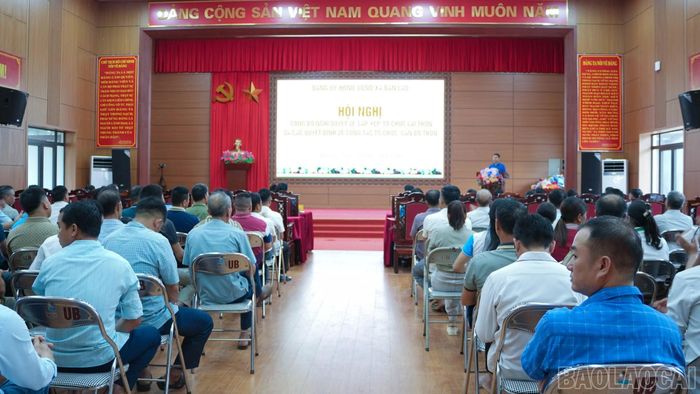 Quang cảnh hội nghị.