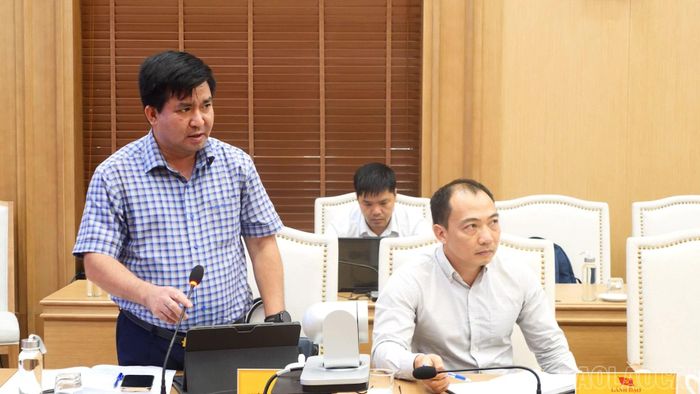 Các đại biểu phát biểu tại hội nghị