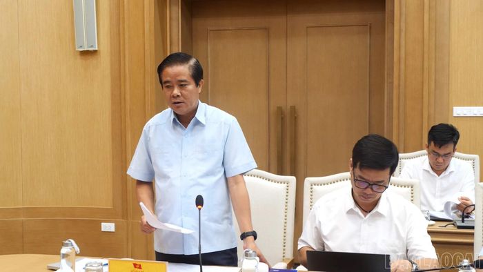 Đồng chí Phan Đăng Toàn - Ủy viên Ban Thường vụ Tỉnh ủy, Trưởng Ban Nội chính Tỉnh ủy đánh giá kết quả thực hiện nhiệm vụ 6 tháng đầu năm 2026 và triển khai phương hướng, nhiệm vụ trọng tâm 6 tháng cuối năm.