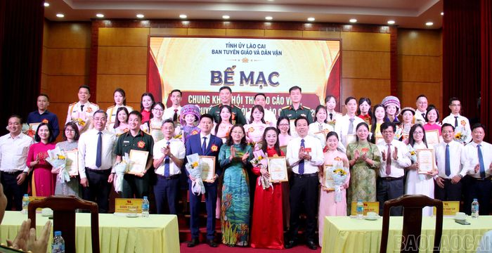 Hội thi Báo cáo viên, Tuyên truyền viên giỏi tỉnh Lào Cai năm 2026 thành công tốt đẹp.
