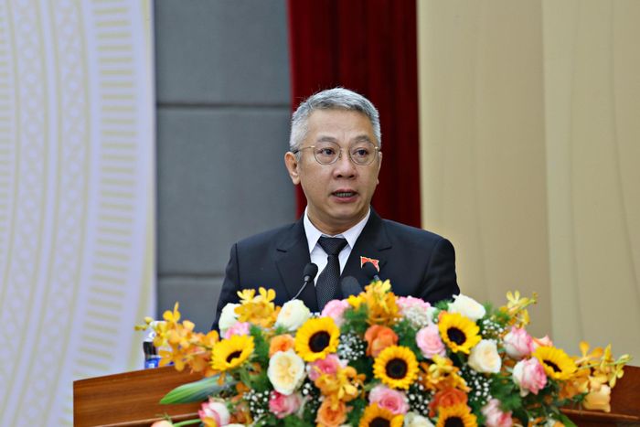 Đại biểu Nguyễn Lâm Vũ đóng góp các giải pháp để tăng tỷ lệ giải ngân vốn đầu tư công 6 tháng cuối năm 2026