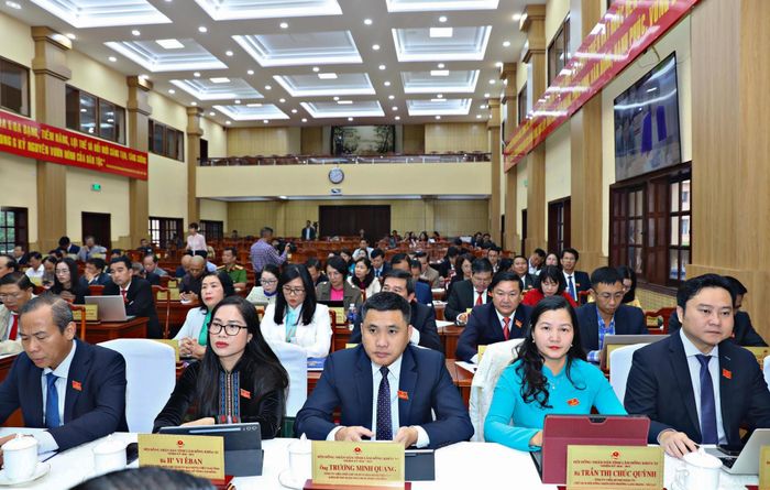 Các đại biểu tham dự kỳ họp