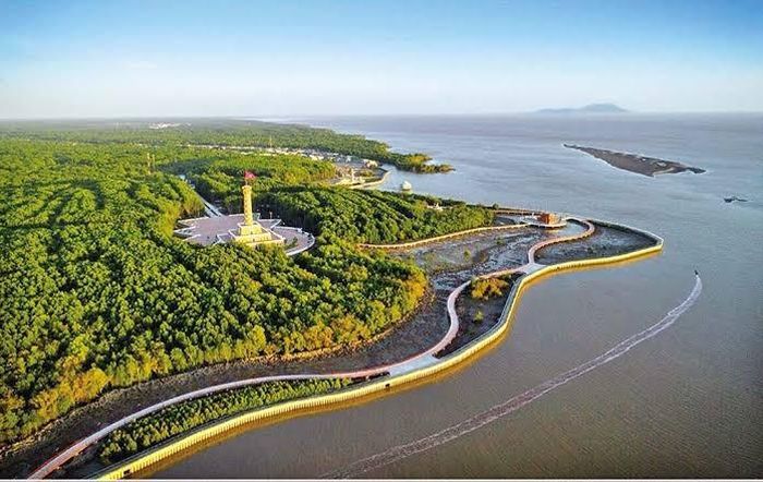 Cà Mau là địa phương có nhiều tiềm năng lớn để phát triển điện gió, đặc biệt điện gió ven biển. Ảnh: Báo Đầu Tư